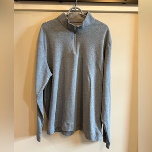 Men’s Ahead Quarter Zip - Blue - XXL - Arm Logo